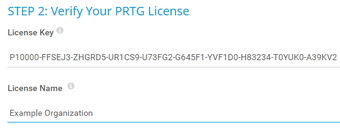 Setup Dialog: Enter License Information Setup Dialog: Enter License Information