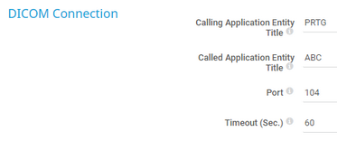 DICOM Connection DICOM Connection