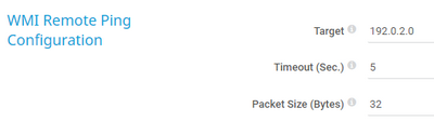 WMI Remote Ping Configuration WMI Remote Ping Configuration