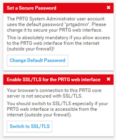 Further Options on the Welcome Page Further Options on the Welcome Page